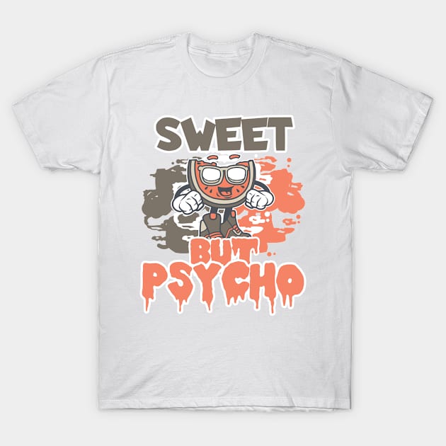 Sweet Psycho Cute Waffles T-Shirt by ShirtyLife